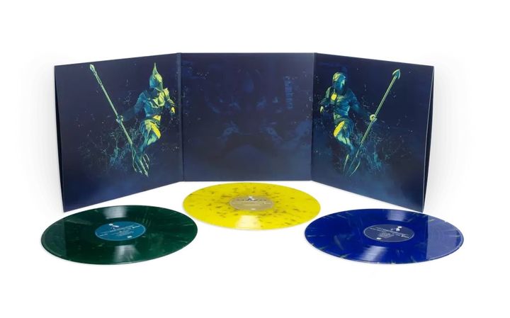[LP] 水行俠 Aquaman 原聲帶（三色彩膠｜限量版） 內頁 1