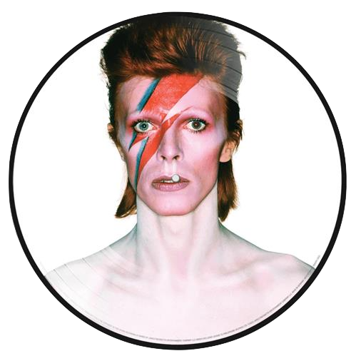 大衛‧鮑伊 David Bowie- Aladdin Sane （50週年紀念款｜圖片彩膠｜黑膠唱片 LP） 內頁 1