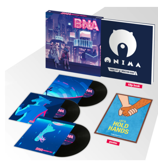 [LP] BNA 動物新世代 原聲帶 (3LP精裝版) 封面