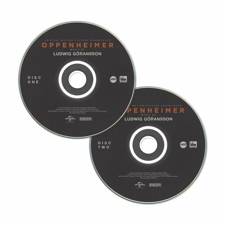 奧本海默 Oppenheimer 原聲帶 （CD） 內頁 1