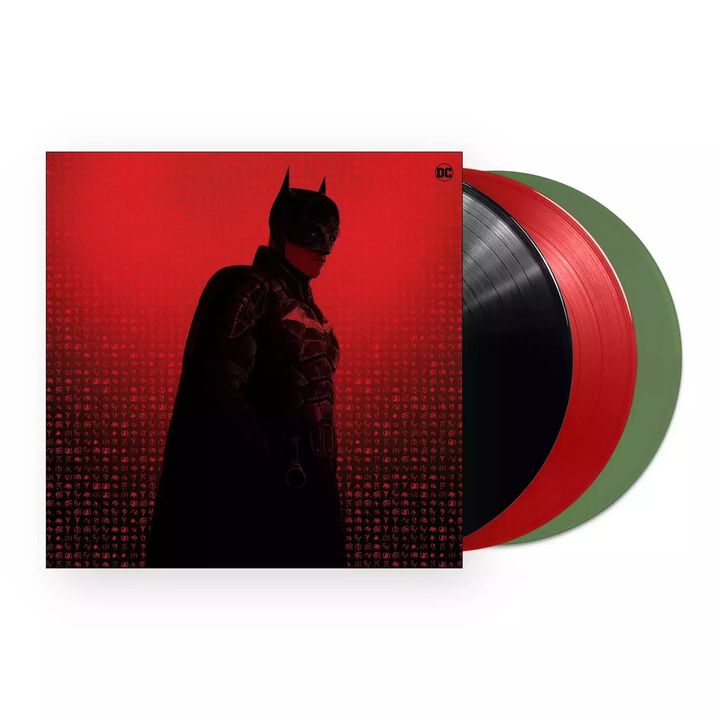 Batman 蝙蝠俠：謎語人 「羅伯派汀森」（三色彩膠｜稀有｜黑膠唱片 3LP） 封面