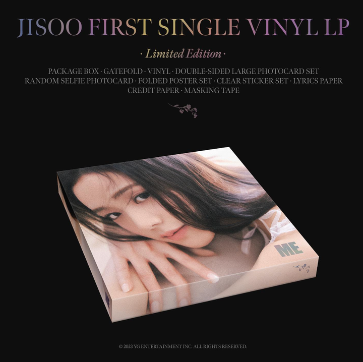 [LP] Jisoo 金智秀 - ME 限量紫膠 內頁 1