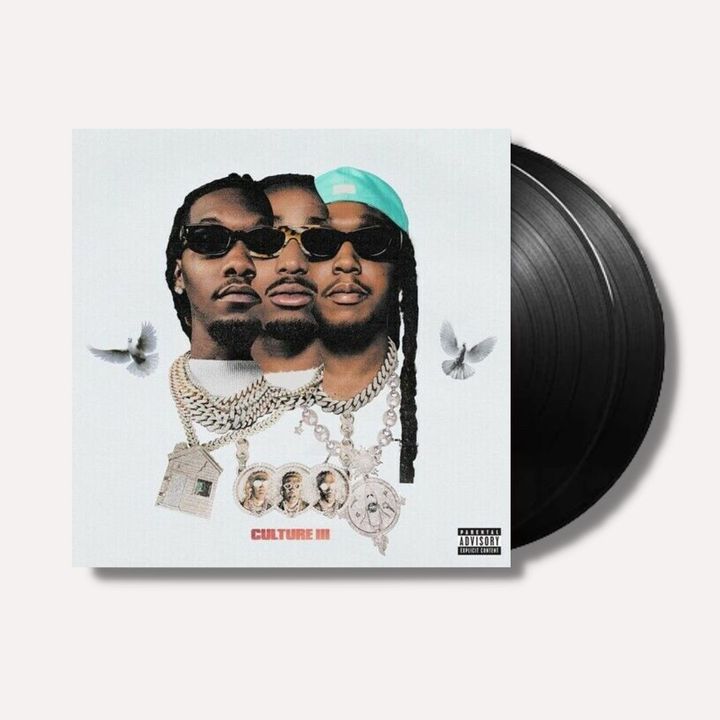 Migos - Culture 3（黑膠唱片 2LP） 封面