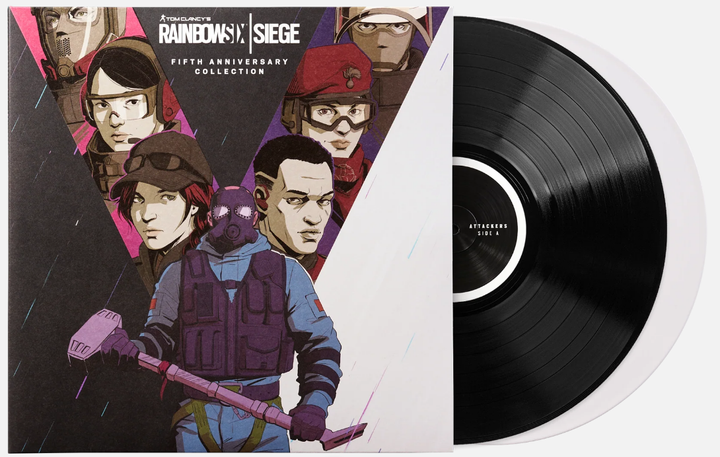 [LP] 湯姆克蘭西 虹彩六號 Tom Clancy's Rainbow Six Siege (5周年限量黑白膠2LP) 封面