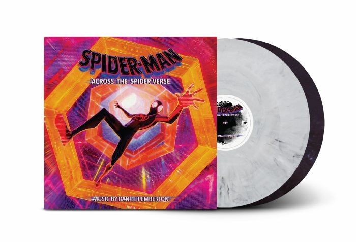 蜘蛛人：穿越新宇宙 Across the Spider-Verse 電影原聲帶 (黑白彩膠｜黑膠唱片 LP) 封面
