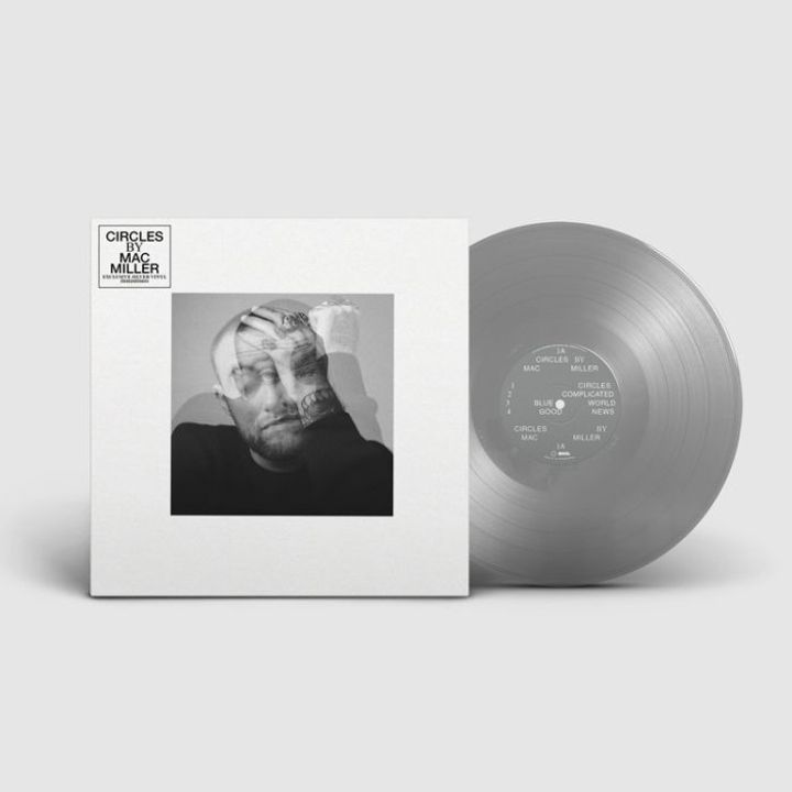 [LP] Mac Miller- Circles（不透光銀色彩膠） 封面