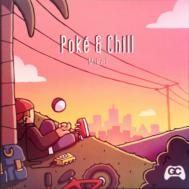 寶可夢 神奇寶貝 Mikel 混音版合輯 Poké & Chill (限量白色彩膠｜黑膠唱片) 封面