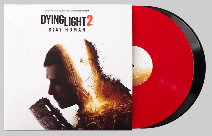 垂死之光 2 遊戲原聲帶 Dying Light 2: Stay Human (限量紅黑彩膠 2LP) 封面