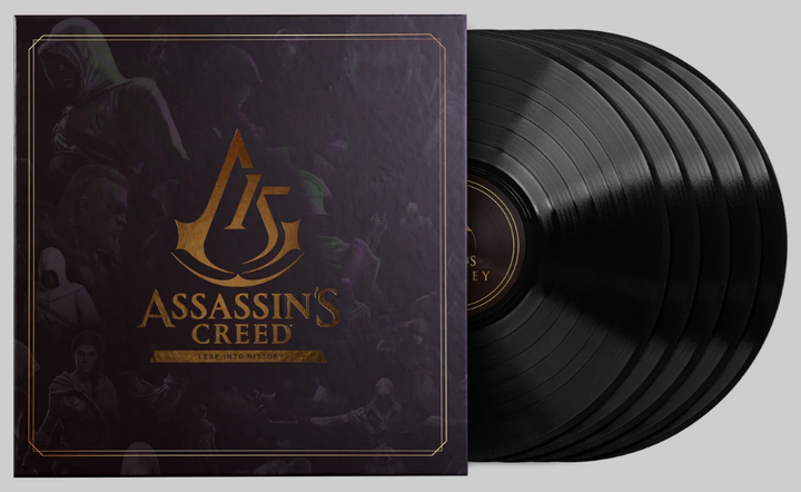 [LP] 刺客教條 歷代遊戲原聲帶合輯 Assassin’s Creed: Leap Into History (5LP) 封面