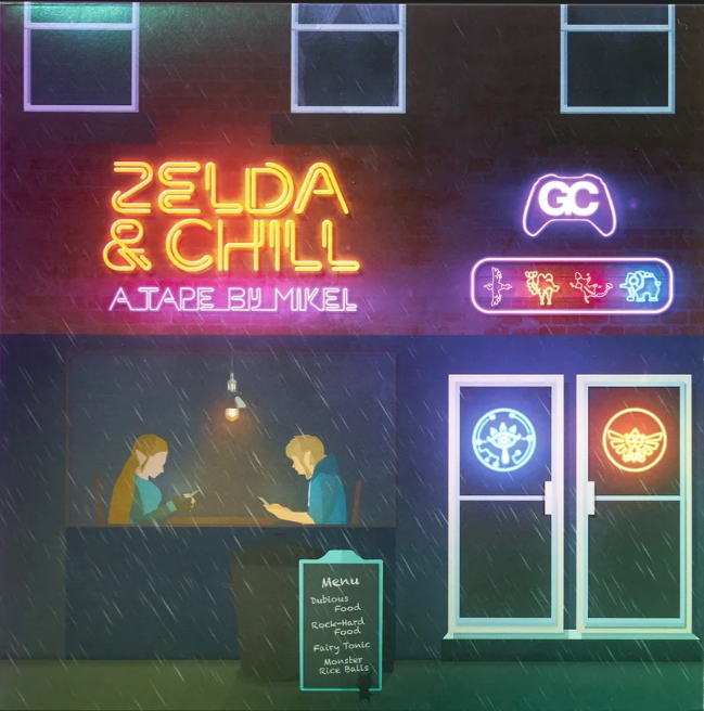 薩爾達 混音版合輯 Zelda & Chill（黑膠唱片 LP） 封面