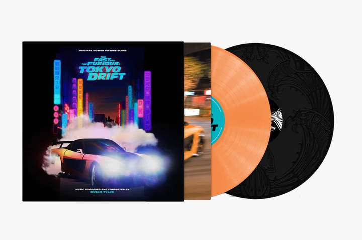 玩命關頭 3 東京甩尾 The Fast And The Furious: Tokyo Drift 【限量彩膠】（黑膠唱片 2LP） 封面