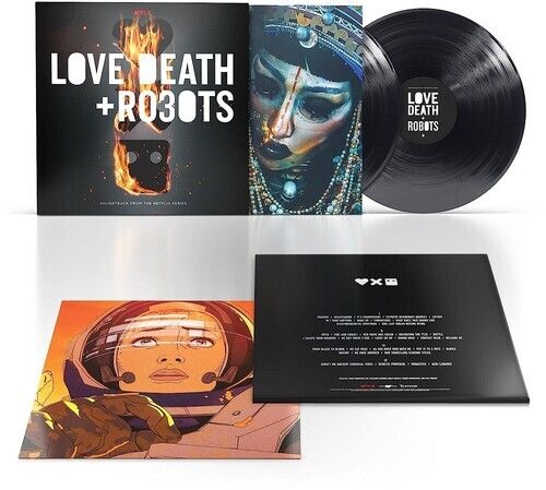 愛x死x機器人 Netflix 熱門影集 原聲帶（黑膠唱片 2LP） 內頁 1