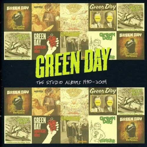 [CD] Green Day - Studio Albums 1990-09 合輯 封面