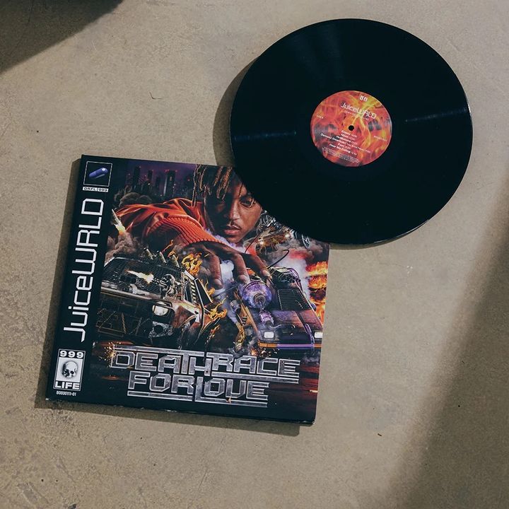 Juice Wrld- Death Race For Love （黑膠唱片 2LP） 封面