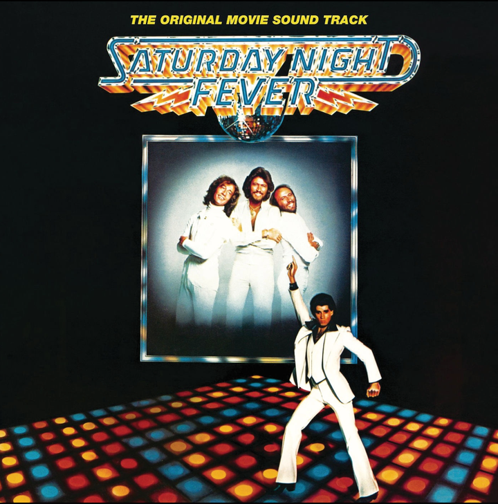 Bee Gees - Saturday Night Fever 週末夜狂熱 原聲帶（黑膠唱片 2LP） 封面
