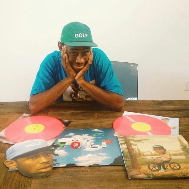 Tyler the Creator- Wolf （粉色彩膠｜大頭貼紙一張｜黑膠唱片 LP） 內頁 1