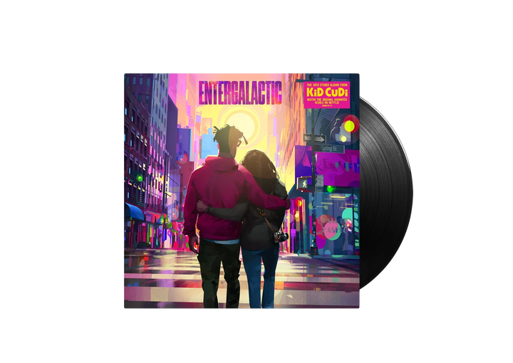 Kid Cudi- Entergalactic（黑膠唱片 LP） 封面
