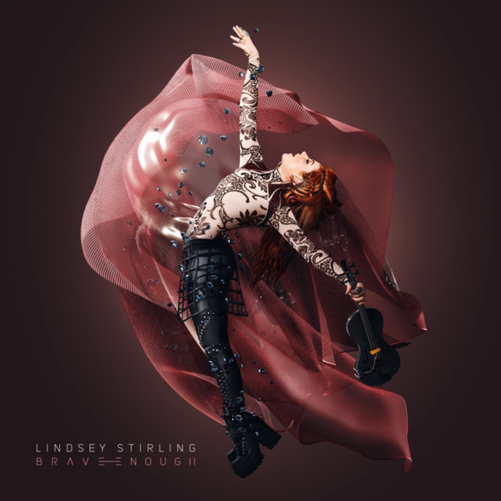 Lindsey Stirling- Brave Enough （限量紅膠｜黑膠唱片 LP） 封面