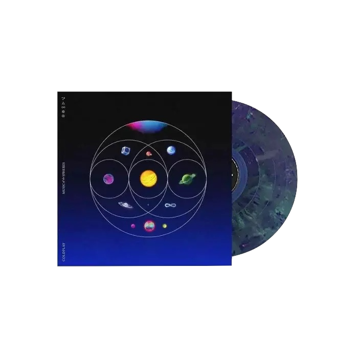Coldplay- Music Of The Spheres （限量版彩膠｜黑膠唱片 LP） 封面