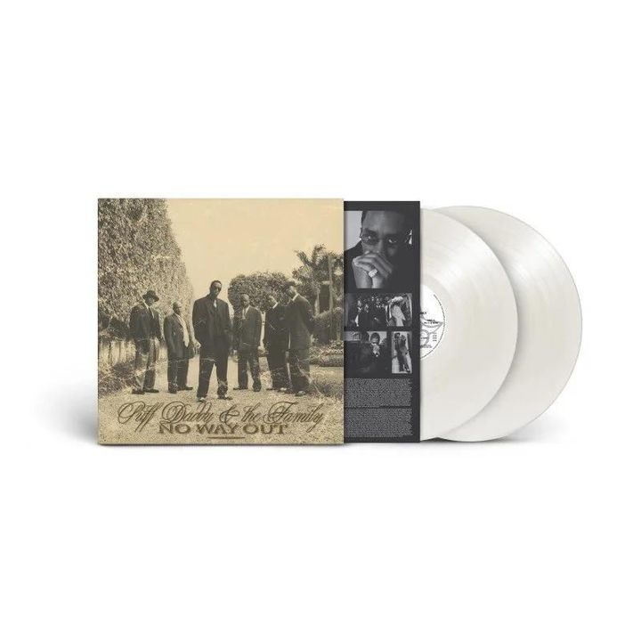 [LP] Puff Daddy & the Family - No Way Out (25周年限量白膠) 封面