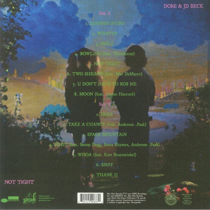 [LP] DOMI & JD BECK - Not Tight 內頁 1