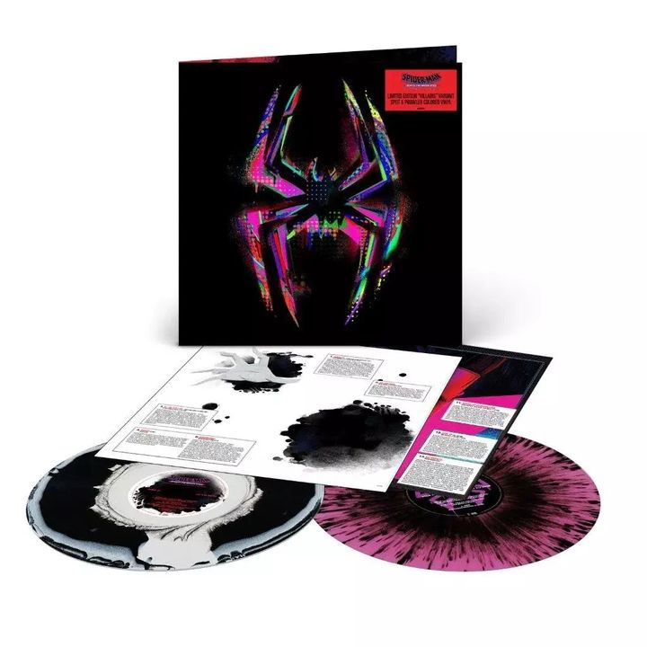 Metro Boomin- 蜘蛛人穿越新宇宙 Spider Man：Across The Spider-Verse （獨家款彩膠｜黑膠唱片 LP） 封面