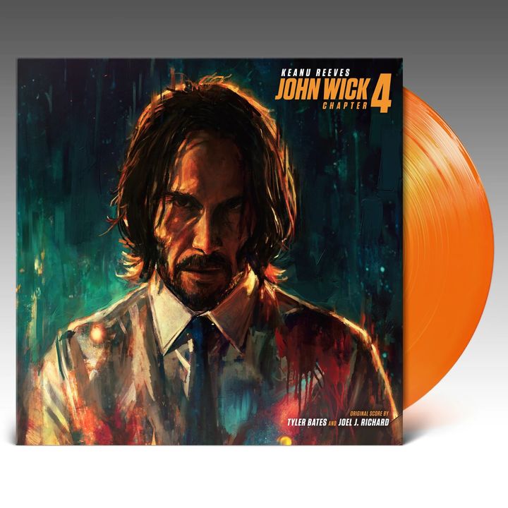 捍衛任務 4 John Wick 第四章 原聲帶（橘色彩膠｜黑膠唱片 LP） 封面