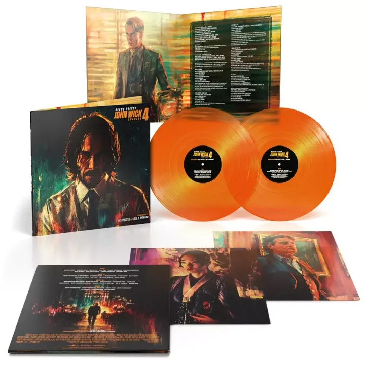 捍衛任務 4 John Wick 第四章 原聲帶（橘色彩膠｜黑膠唱片 LP） 內頁 1
