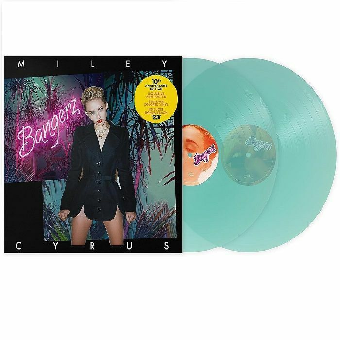 Miley Cyrus - Bangerz (10周年｜限量版透明綠色彩膠｜黑膠唱片 2LP) 封面