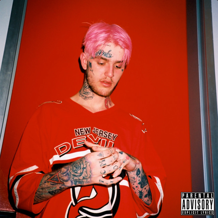 Lil Peep - Hellboy 【紅色彩膠】（LP） 封面