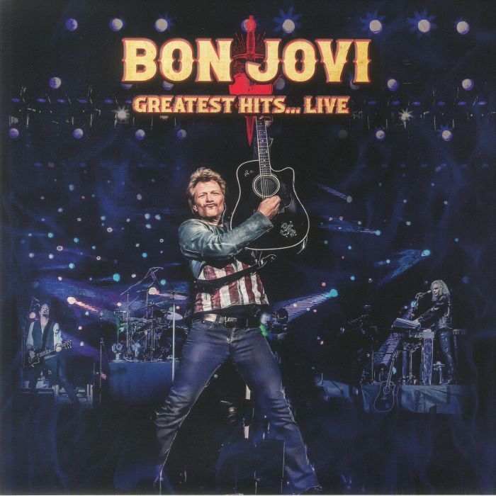 Bon Jovi 邦喬飛 - Greatest Hits Live（黑膠唱片 LP） 封面
