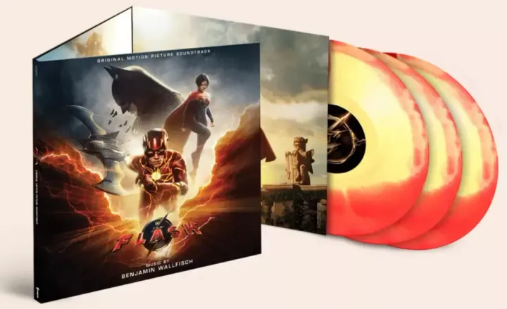 閃電俠 The Flash （黃色彩膠｜黑膠唱片3LP） 內頁 1
