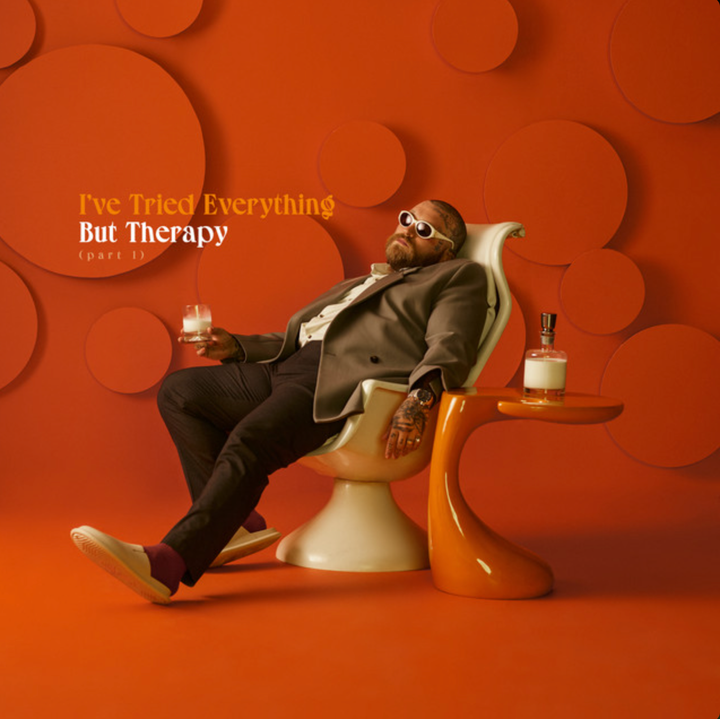 Teddy Swims- I've Tried Everything But Therapy (P.1) (Indie獨家｜透明白｜黑膠唱片 2LP） 封面
