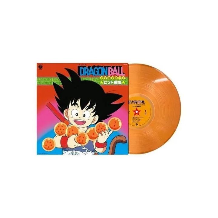 七龍珠 TV Manga Dragon Ball 精選輯（橘色彩膠｜黑膠唱片 LP） 封面