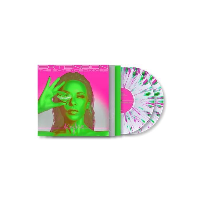 Kylie Minogue- Extension (潑墨彩膠擴充版｜黑膠唱片 2LP) 封面