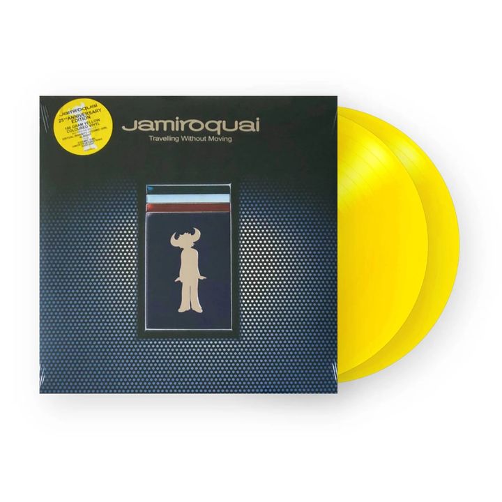 Jamiroquai - Travelling Without Moving 【25周年紀念版彩膠】 (黑膠唱片 2LP) 封面
