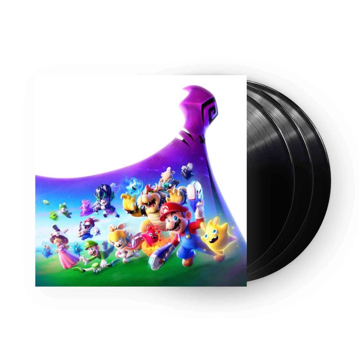 瑪利歐＋瘋狂兔子希望之星 原聲帶（黑膠唱片 3LP） 內頁 1