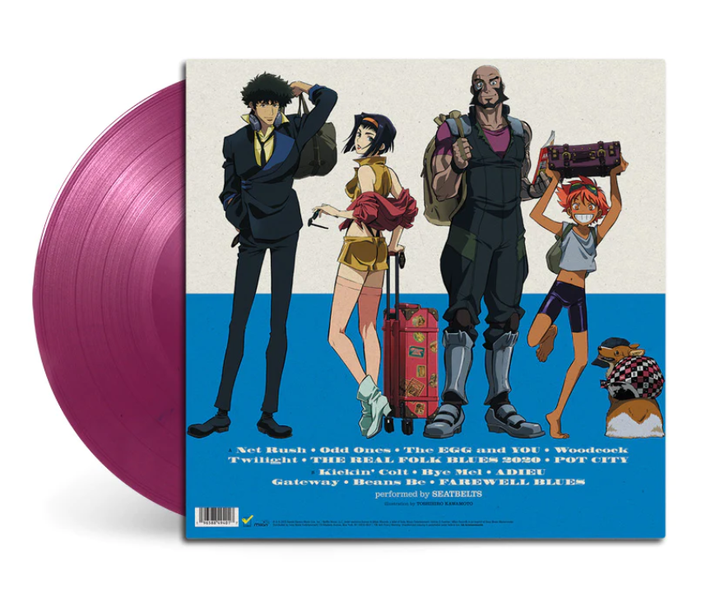 星際牛仔 COWBOY BEBOP: Songs For The Cosmic Sofa (紫色彩膠｜黑膠唱片) 內頁 1