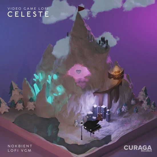 Video Game LoFi: Celeste 蔚藍（黑膠唱片 LP） 封面