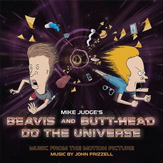 Beavis and Butt-Head Do The Universe（潑墨｜黑膠唱片 LP） 封面