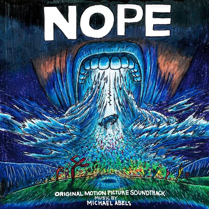 《不！》Nope 原聲帶 （潑墨彩膠 2LP） 封面