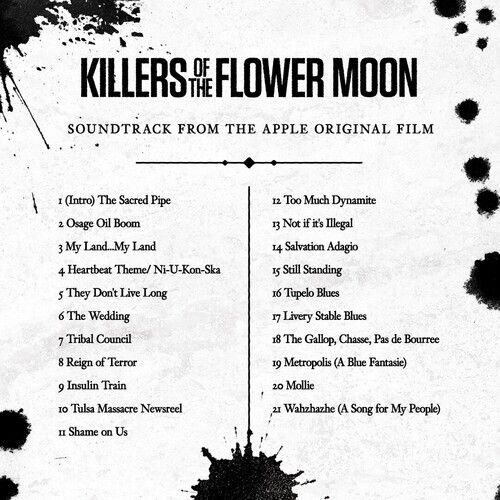 花月殺手 Killers Of The Flower Moon- Robbie Robertson（奧斯卡提名 最佳原聲帶） 內頁 1