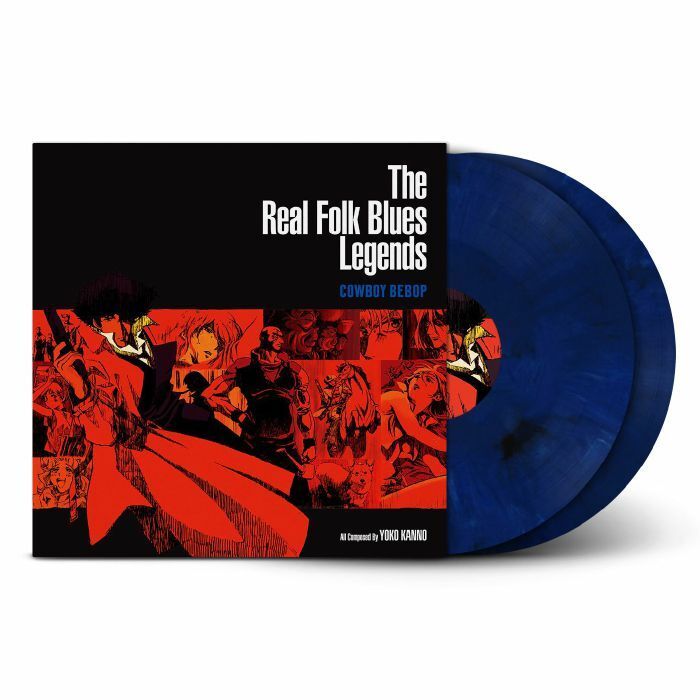 星際牛仔 Coboy Bebop: The Real Folk Blues Legends (藍色彩膠｜2LP) 封面