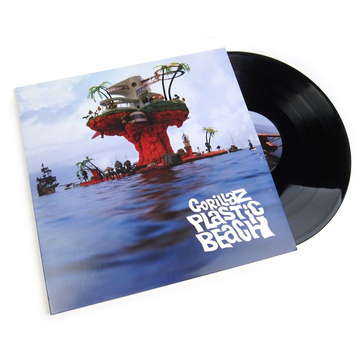 街頭霸王 Gorillaz- Plastic Beach（2LP｜黑膠唱片） 封面