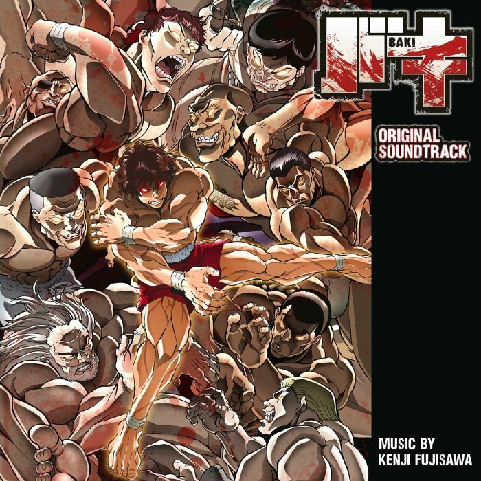 刃牙 Baki 原聲帶 (3LP｜紅色彩膠｜黑膠唱片) 封面