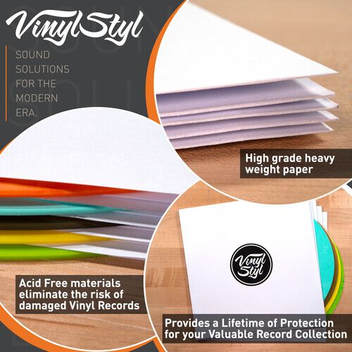 12寸 Vinyl Styl® 唱片內袋（方形裁切邊角） 內頁 1