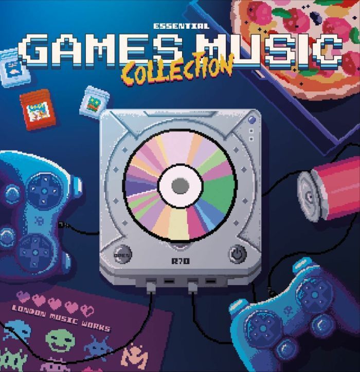 London Music Works - The Essential Games Music Collection (2LP｜透明膠) 封面