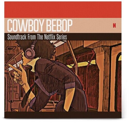 星際牛仔 Cowboy Bebop 原聲帶 (紅橘彩膠｜2LP 黑膠唱片) 封面