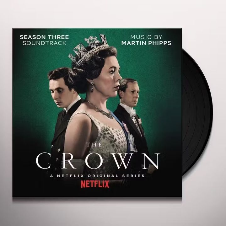 王冠 The Crown - 第三季 Martin Phipps | Netflix 原聲帶（黑膠唱片 2LP） 封面