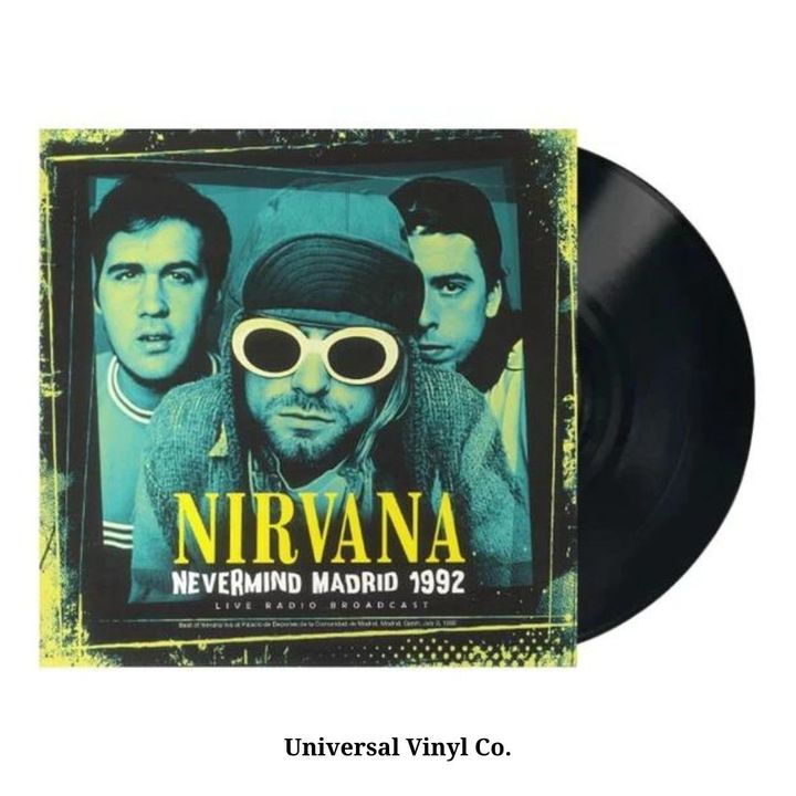 Nirvana- Nevermind Madrid 1992（黑膠唱片 LP） 封面
